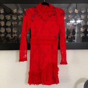 Red dress ! New !! Xs